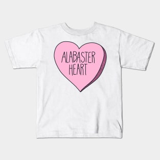 Alabaster Heart Kids T-Shirt